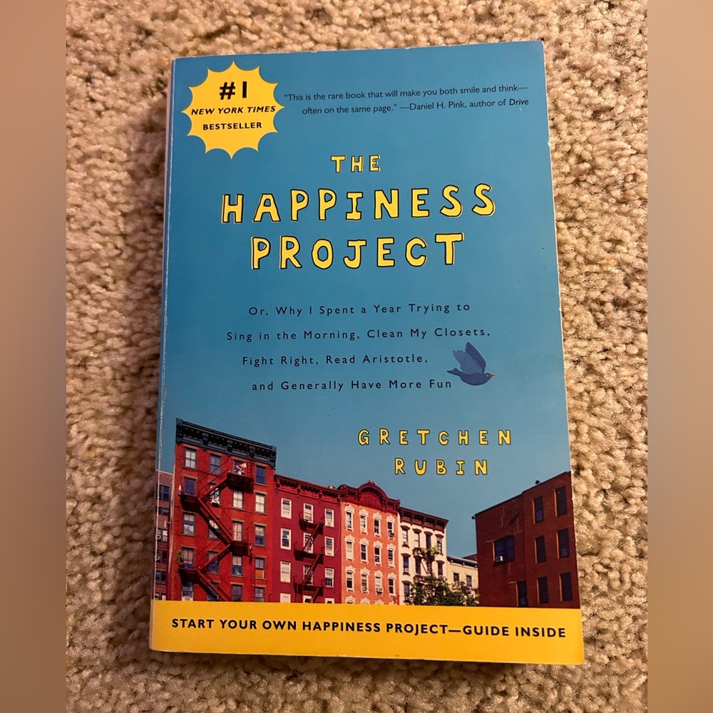The Happiness Project by Gretchen Rubin Paperback Book